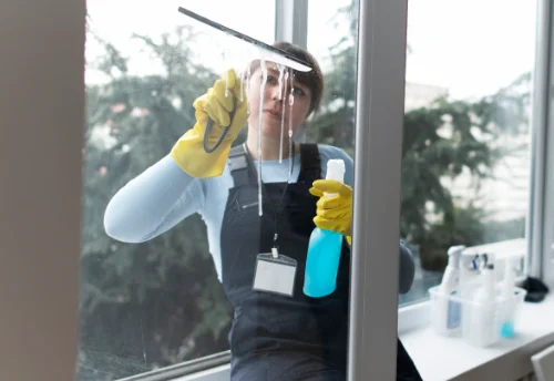 Nettoyage de vitres intérieures et extérieures à Lachambre